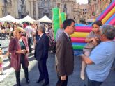 Diversin y generosidad se dan la mano en la II Feria Infantil Solidaria dedicada a Critas