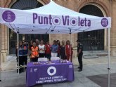 El Ayuntamiento de Murcia promueve un Bando de la Huerta y Entierro de la Sardina sin violencias machistas con la instalacin de dos Puntos Violeta