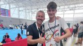 Enrique Andreo, del Club Taekwondo Totana, participó en el Campeonato Internacional de Taekwondo Spanish Open 2023