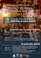 Los '40 Principales' desembarcan por primera vez en Caravaca el 4 de mayo para celebrar el cierre de las fiestas patronales 2024