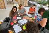 Alumnos del Máster Universitario en Áreas Protegidas, Recursos Naturales y Biodiversidad de la UMU hacen sus prácticas en Fuente de Columbares