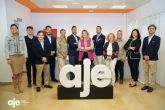AJE Regi�n de Murcia impulsa su nueva etapa con la constituci�n de su junta directiva tras la reelecci�n de Almudena Abell�n