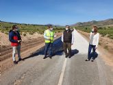 Mejoran la seguridad de los más de 1.600 usuarios que transitan diariamente por la vía que une Jumilla con la Sierra del Carche
