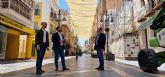 Las calles del casco histórico de Lorca contarán, por quinto año consecutivo, con toldos para reducir la incidencia de las altas temperaturas durante los meses de verano