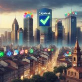 S&P eleva a positiva la perspectiva del rating a largo plazo de Cajamar y Banco de Cr�dito Social Cooperativo