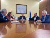 El presidente de la CHS mantiene una reunin con los alcaldes de Los Alczares y Torre Pacheco