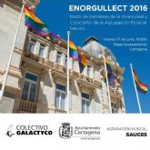 Cartagena mostrar los colores del Arco Iris para reivindicar la visibilidad bisexual en el EnOrgulleCt 2016