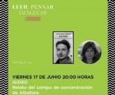 La autora Isabel María Abellán presenta en El Luzzy su novela, Isidro, Relato del campo de concentración de Albatera
