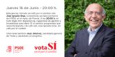 Este jueves el economista yeclano José Ignacio Gras realiza un acto para decir SÍ al cambio honesto y solvente