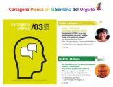Cartagena Piensa organiza dos charlas con motivo de la Semana del Orgullo