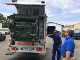 El camión lava-contenedores comenzará a trabajar por las calles de Jumilla el próximo lunes