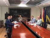 El Alcalde aborda los proyectos prioritarios para el municipio de Mula con la Consejera, Martnez Vidal