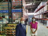 Aguas de Murcia entrega al Banco de Alimentos una donacin de 3.000 euros