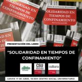 La Universidad de Murcia presenta el libro de microrrelatos Solidaridad en tiempos de confinamiento