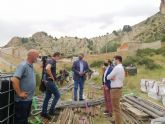 La Comunidad realiza obras de consolidación en los montes situados en el municipio de Ulea