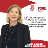 Mara Dolores Garca Albarracn: 'En la Regin de Murcia no hay una Atencin Temprana, sino una atencin tarda'