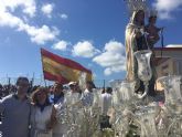 El director general de Puertos participa en los festejos de la Virgen del Carmen en San Pedro del Pinatar