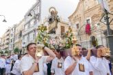 La Virgen del Carmen procesion por las calles del centro