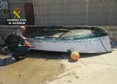 La Guardia Civil detecta la pesca ilcita de cerca de 200 kilos de pulpo en guilas