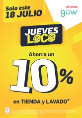 Haz que tus viajes de verano sean m�s econ�micos con el Jueves Loco de Cepsa Gow