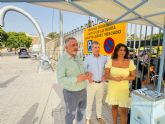 Una fuente de agua fr�a, toldos y el cierre anticipado, las principales medidas adoptadas por el Ayuntamiento para reducir los efectos de la ola de calor en el mercado semanal