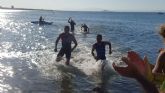 Casi 200 atletas se dan cita en Playa Paraiso para el III Acuatlon y Cross al Atardecer