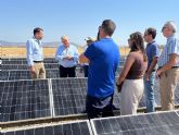 La Comunidad inicia la instalacin de una planta solar fotovoltaica para que los regantes de Totana reduzcan su gasto de electricidad