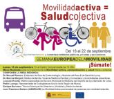 Lorca se une a la celebracin de la Semana Europea de la Movilidad, del 16 al 22 de septiembre, bajo el eslogan 'Movilidad activa salud colectiva'