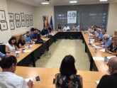 El Grupo de Ecologa Lagunar inicia el anlisis del estado del Mar Menor tras las lluvias