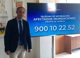 La Comunidad habilita un servicio para coordinar de manera urgente la atencin a los ciudadanos y a los municipios tras la DANA