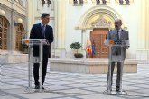 Pedro Sánchez refuerza el apoyo del Gobierno a la candidatura conjunta de Aragón y Cataluña a los Juegos Olímpicos de Invierno 2030