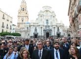 Lpez Miras acompana a la Virgen de la Fuensanta en la romera de regreso a su santuario
