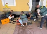 La Guardia Civil desmantela en Alhama de Murcia un grupo delictivo especializado en cometer delitos contra el patrimonio