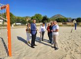 El Parque Mayrena incorpora una nueva pista de playa para practicar v�ley, f�tbol y tenis