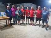 El club 'Virgen de la Paz' se impone a 'Las Salcedas' en la final de las 12 horas regionales de petanca