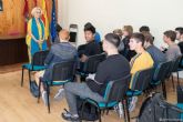 Un grupo de alumnos franceses de Erasmus + visitan y reciben una charla sobre accesibilidad universal en el Edificio de la Milagrosa