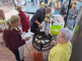 �xito de participaci�n y p�blico en el iv mercado artesano de gastronom�a murciana en Alcobendas