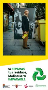 El Ayuntamiento de Molina de Segura pone en marcha una nueva edicin de la campaña Si separas tus residuos, Molina ser imparable para promover la colaboracin ciudadana en la separacin de los residuos