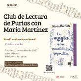 La escritora lorquina Mara Martnez protagoniza una tertulia con lectores para comentar su ltimo libro 'La magia de las casualidades imposibles'