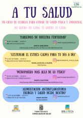 Inicio del ciclo de charlas 'a tu salud'