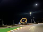 Instalada y en funcionamiento la nueva iluminacin del Camino de los Franceses