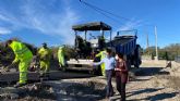 La Comunidad repara el camino de Boquera Honda, en Puerto Lumbreras, con una inversión de 45.000 euros