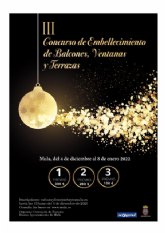 III Concurso de embellecimiento de balcones, ventanas y terrazas con motivos navideños – Inscripciones hasta el 1 de diciembre