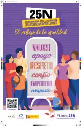 El Ayuntamiento de Lorca conmemora el Da Internacional para la Eliminacin de la Violencia Contra la Mujer con ms de una veintena de actividades para la concienciacin social