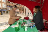 La mesa petitoria del Ayuntamiento recauda 1.864 euros para colaborar en la lucha contra el cncer
