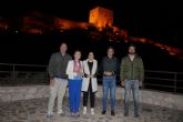 La Torre Alfonsina y la muralla del Castillo de Lorca recuperan su iluminación ornamental