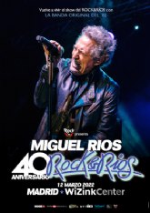 Miguel Ríos celebra el 40 aniversario del Rock & Rios con un concierto único en Madrid