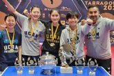 UCAM Cartagena recibe hoy martes al Novi Sad serbio en un duelo clave de la Champions League de tenis de mesa