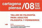 Vuelven los talleres de filosofía para adultos en Cartagena Piensa