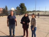 El Ayuntamiento de Lorca posibilita el uso de la pista polideportiva del colegio de Ramonete también en horario no escolar